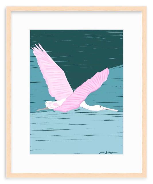 Pink Penny - Roseate Spoonbill