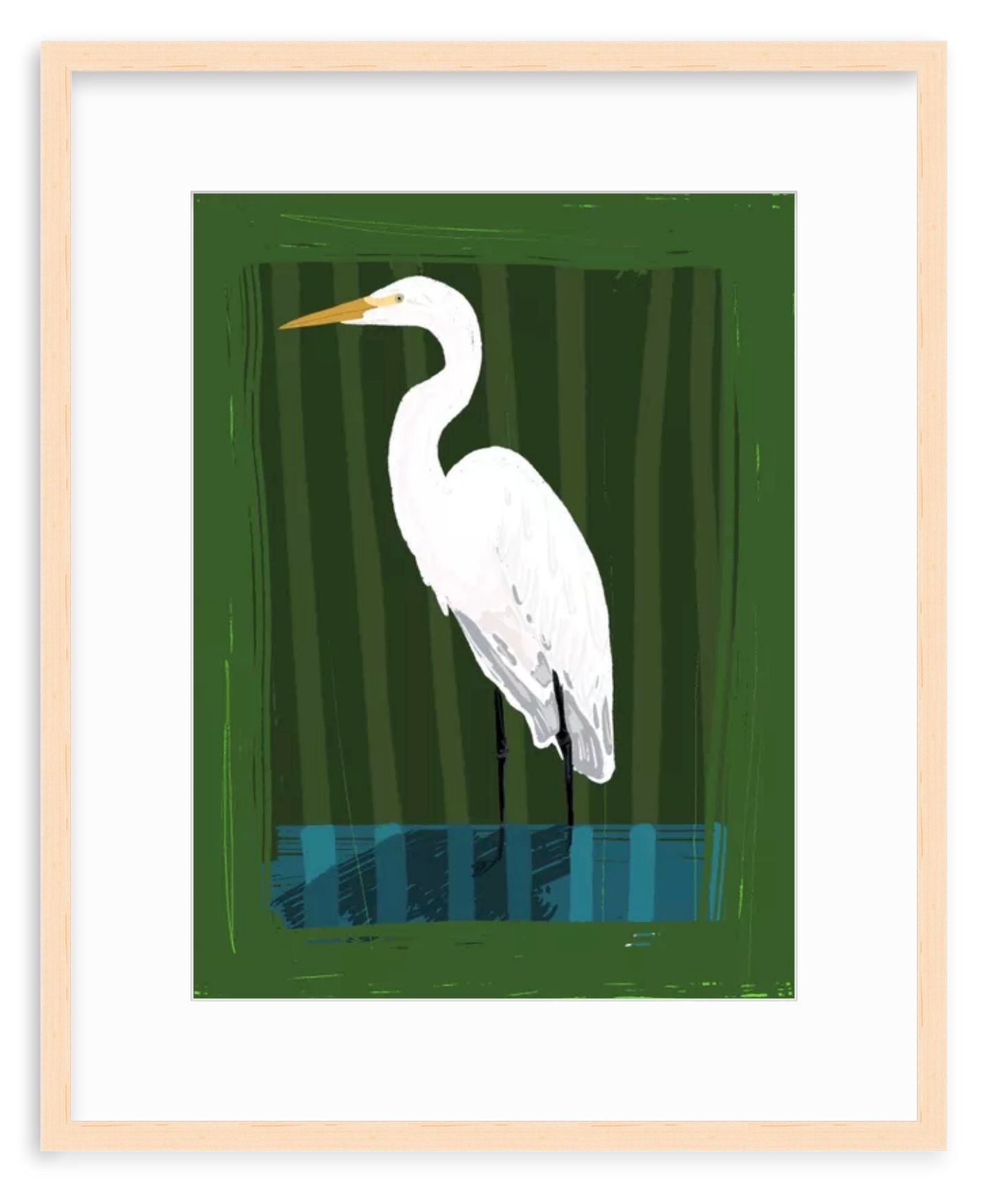 Wallace - White Egret